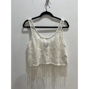 Lace and frill tunic